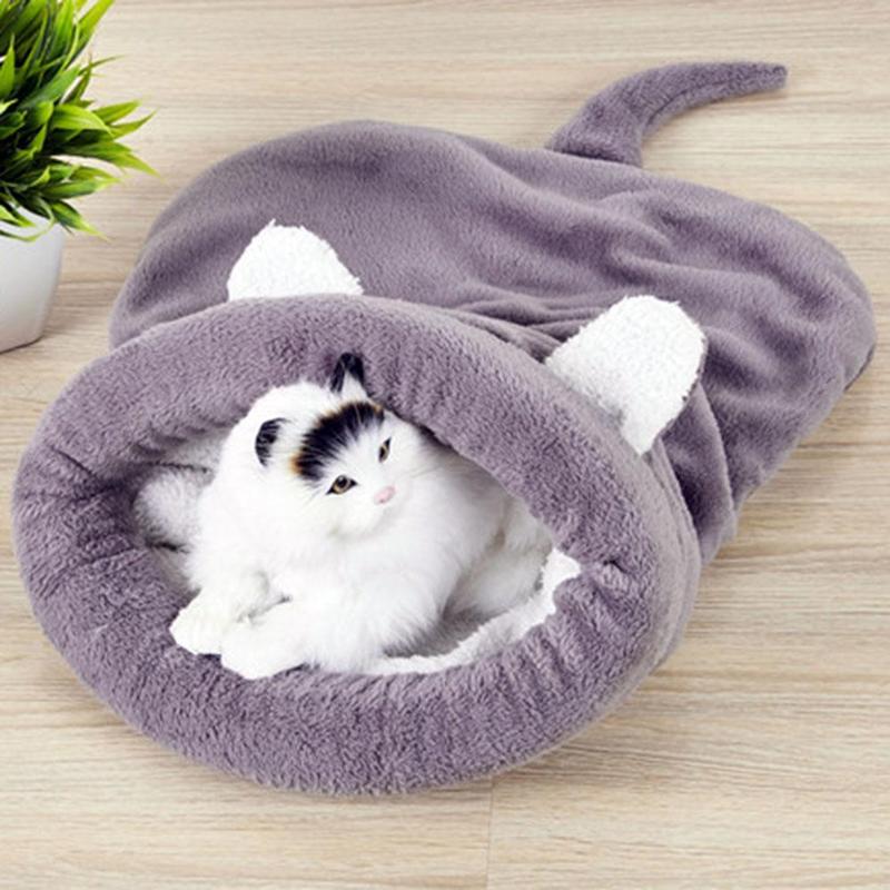 Saco de Dormir Quentinho para Gatos e Cães Pequenos – Conforto Total