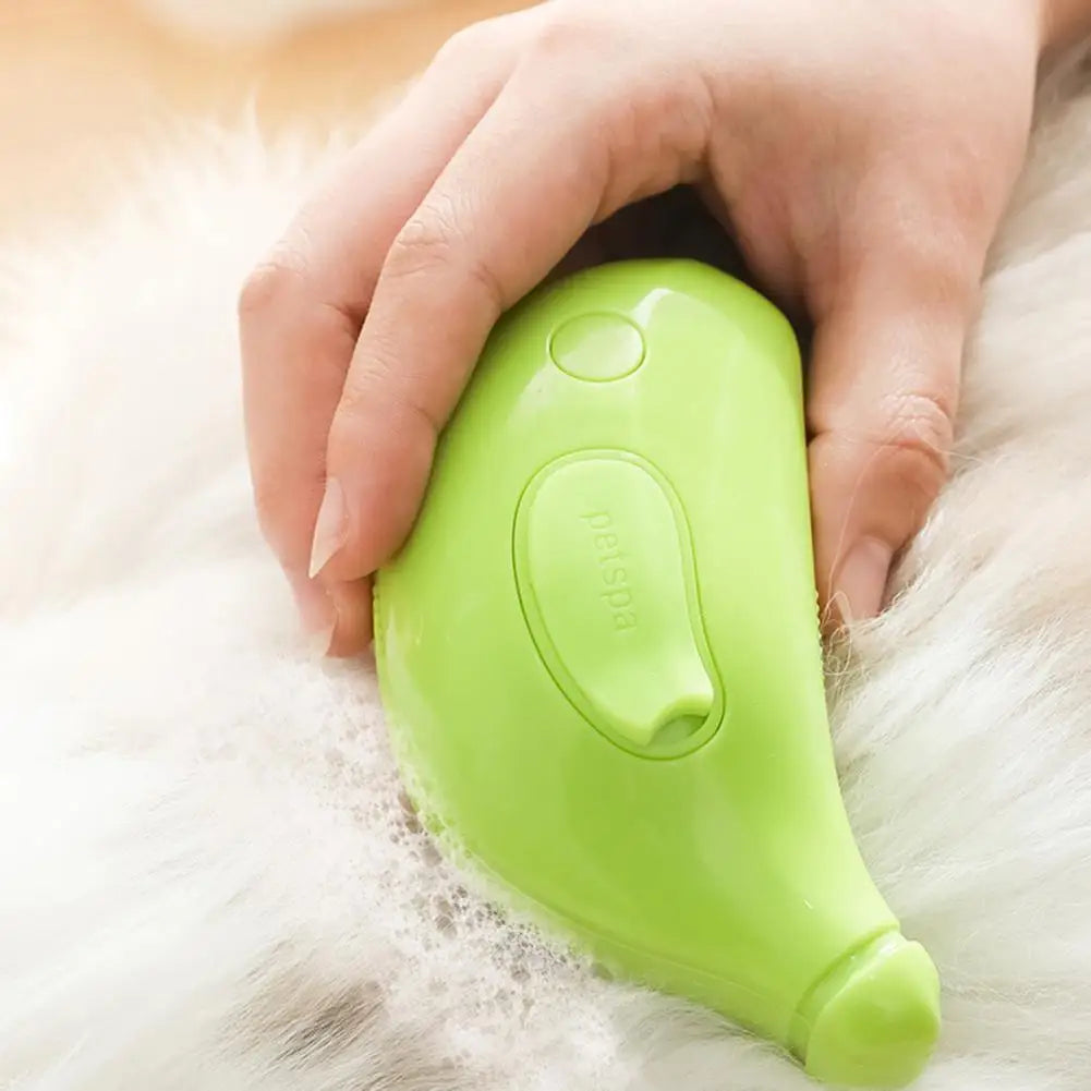 Escova a Vapor para Pets – Remove Pelos e Faz Massagem ao Mesmo Tempo