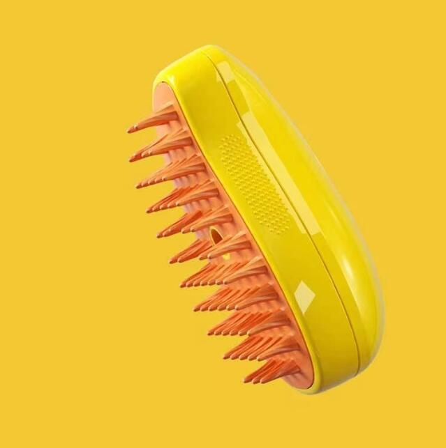 Escova a Vapor para Pets – Remove Pelos e Faz Massagem ao Mesmo Tempo